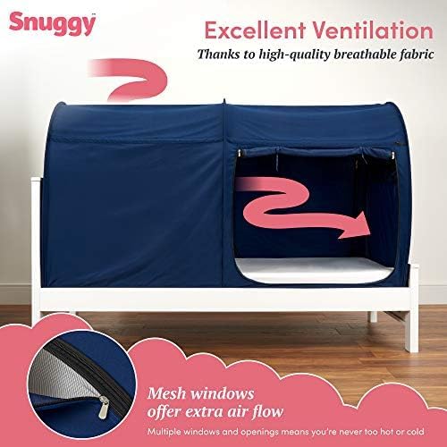 Limited Edition Gold Star, Navy Bed Tent Canopy