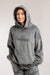 Grey Snuggy Fleece Hoodie