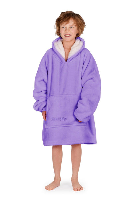 Purple hoodie blanket sale