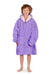 Kids Purple Hooded Blanket