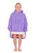 Kids Purple Hooded Blanket