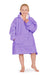 Kids Purple Hooded Blanket