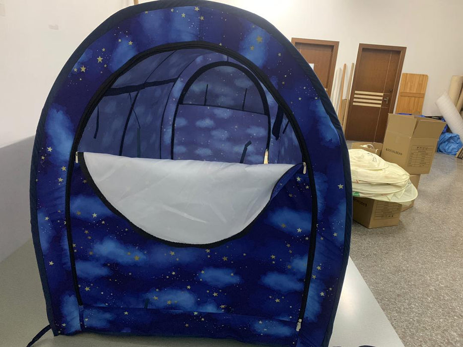 Navy Kids Bed Tent The Snuggy Pod