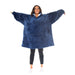 Navy Adult Hooded Blanket