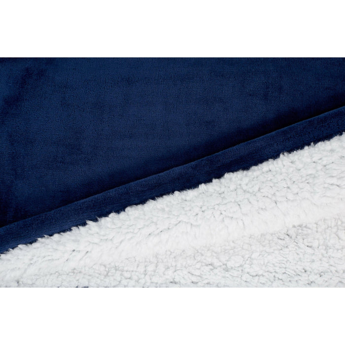 Navy Adult Hooded Blanket