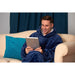 Navy Adult Hooded Blanket