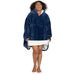 Navy Adult Hooded Blanket