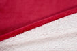 Red Adult Hooded Blanket