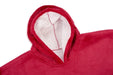 Red Adult Hooded Blanket