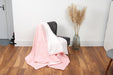 Snuggy Sherpa Fleece Blanket in Pink