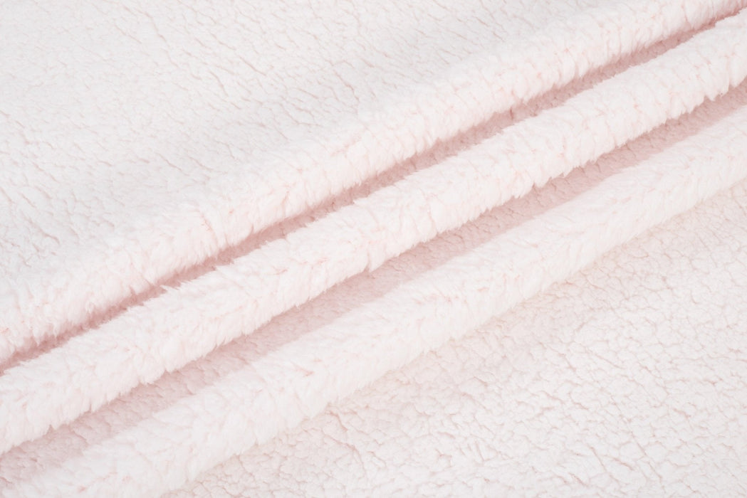 Snuggy Sherpa Fleece Blanket in Pink